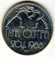 1987 "Nyári ol." 500Ft ezüst T:PP