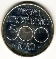 1987 "Nyári ol." 500Ft ezüst T:PP