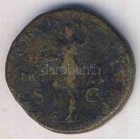 Római Császárság HADRIANUS 117-138. "P M TR P COS III SC / VIRT AVG" Sestertius T:3+/3