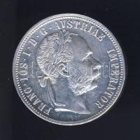 Ausztria 1879. 1Fl Ag T:2