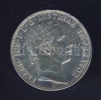 Ausztria 1860A 1Fl Ag T:2-