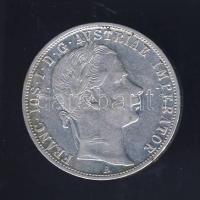 Ausztria 1860A 1Fl Ag T:3+ apró ph