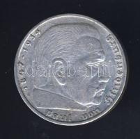 Német 3. Birodalom 1936A 5M Ag "Hindenburg" T:3+