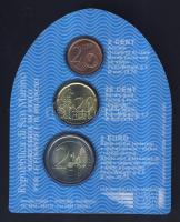 San Marino 2005. 2c, 20c, 2€ szettben T:BU