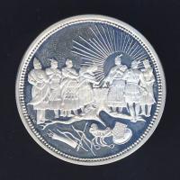 1996. "Millecentenáriumi 896-1996" Ag 11,9g T:PP Díszdobozban, tanúsítvánnyal