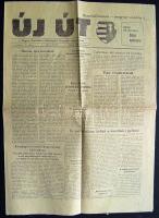 1956 Új Út c. forradalmi újság egy száma I. évfolyam 28. szám