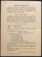 1962 Balatoni Horgászrend