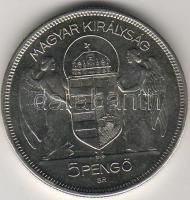 1930 5P "Horthy" UP ezüst T:PP csak 2000db létezik!! RRR!!!