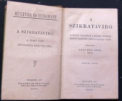 Kreutzer Géza átdg.: A szikratáviró, Budapest Franklin társulat 1917. (kötés sérült)
