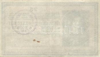 1919 25K "hullámos" "III. Hadtest Katonai Szervező Csoport" felülbélyegzéssel a ...