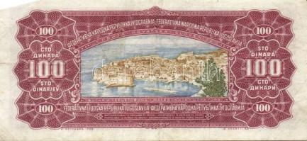 Jugoszlávia + Szerbia/Német megszállás 19 db bankjegy T:vegyes