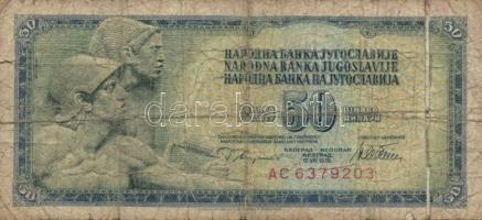 Jugoszlávia + Szerbia/Német megszállás 19 db bankjegy T:vegyes