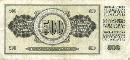 Jugoszlávia + Szerbia/Német megszállás 19 db bankjegy T:vegyes