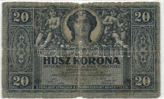 1919. Július 15. 20K (2x) + 1919. Augusztus 9. 20K T:III,IV