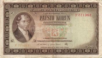 Csehszlovákia 1945-88. 10K,20K,50K,100K,500K,1000K összesen 18db bankjegy T:vegyes