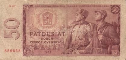 Csehszlovákia 1945-88. 10K,20K,50K,100K,500K,1000K összesen 18db bankjegy T:vegyes