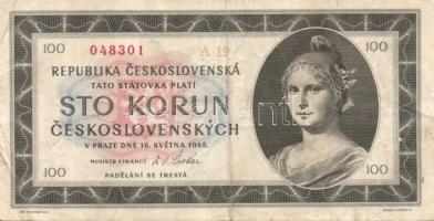 Csehszlovákia 1945-88. 10K,20K,50K,100K,500K,1000K összesen 18db bankjegy T:vegyes