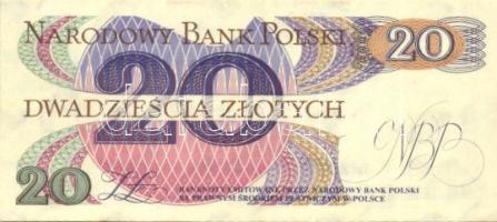 Lengyelország 1982-88. 20Zl,50Zl,100Zl,500Zl,1000Zl összesen 10db T:I,I-
