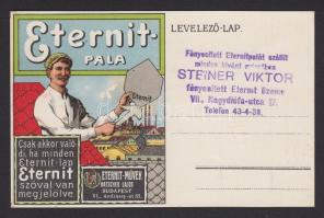 Eternit with ordering form on backside litho (EB)