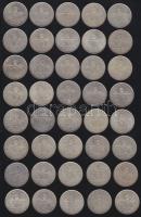 1993-94. 200Ft Ag "Deák" + "MNB" (40x) T:vegyes