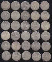 1993-94. 200Ft Ag "Deák" + "MNB" (30x) T:vegyes