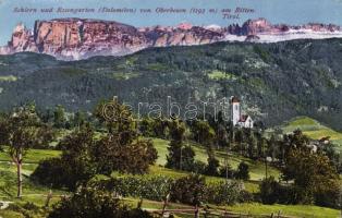 Dolomites; Schlern and Rosengarten (EK)