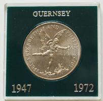 Guernsey 1972. 25p "Erzsébet és Fülöp-ezüstlakodalom" T:BU