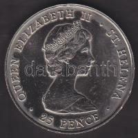 St. Helena 1980. 25p "80 éves az Anyakirálynő" T:1