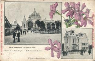 Paris Expo 1900 Metallurgy and Palace of Women