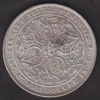 Straits Settlements 1909. 1$ Ag VII.Edward T:3 apró ph