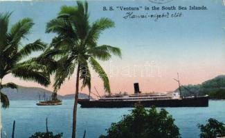 SS Ventura by the South Sea Islands (EK)