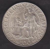 Csehszlovákia 1948. 100K Ag "Károly Egyetem 600. évfordulója" T:2