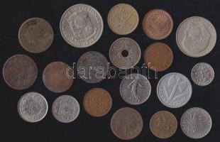 Kis világpénz tétel érdekesebb darabokkal T:vegyes