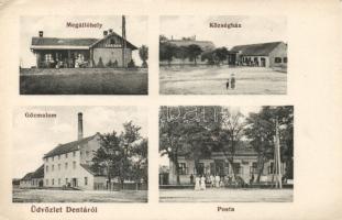 Denta with Railway Station, Steam mill and Post office