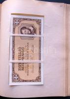 Hagyaték tétel: rengeteg papírpénz, okmányok, okmánybélyegek, levélzárók, ragjegyek, európai és teng...