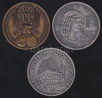 3klf emlékérem 1985."Éremgyűjtők Csoportja Keszthely" , 1986. "Keszthelyi Éremgyűjtők Csoportja" , 1995. "Bajnokok Ligája" T:1