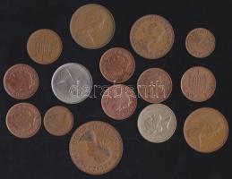 Nagy-Britannia 1963-2002. 15klf pénzérme T:2,3