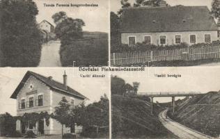 Pinkamindszent Vasútállomással és a Tamás Ferenc hengermalmával (wet damage)