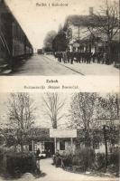 Zabok with Railway station the Restaurant of Stepan Borovcak