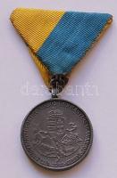 1941 "Délvidék visszafoglalása-Hunyadi" fém emlékérem szalaggal T:2
