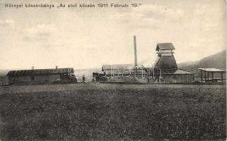 Környe Kőszénbánya 1911