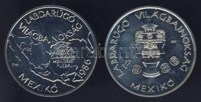 1985. "Mexikói Labdarúgó VB" 100Ft Ag 2 klf db T:BU