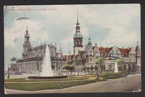 Dresden church and castle