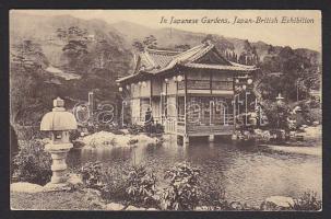 London Japan-British Exhibition; Japanese garden (EB)