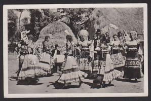 Hungarian folklore, candle-dance in Mezőkövesd photo