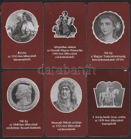 "Bankjegyek-képek-évek" Országos Takarékpénztár által kiadott 1978-as kártyanaptárak bankj...