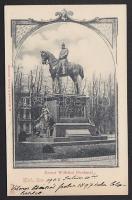 Kiel, Kaiser Wilhelm Denkmal / Kaiser William statue, Art Nouvea