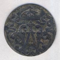 Német Államok / Poroszország ~1920. II. Wilhelm koronás monogramjával ellátott Ag medál T:2 / 3,4g