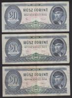 1930-1980. 100P + 10Ft (3x) + 20Ft (4x) T:II,III,IV