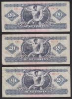 1930-1980. 100P + 10Ft (3x) + 20Ft (4x) T:II,III,IV